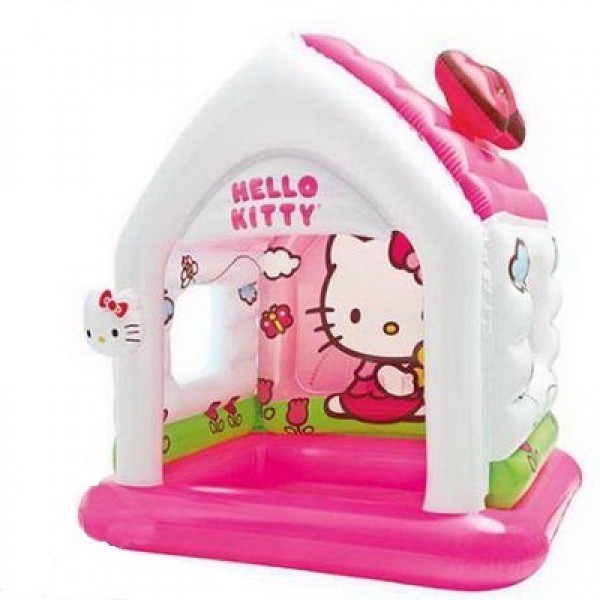 Casuta gonflabila Hello Kitty pentru copii